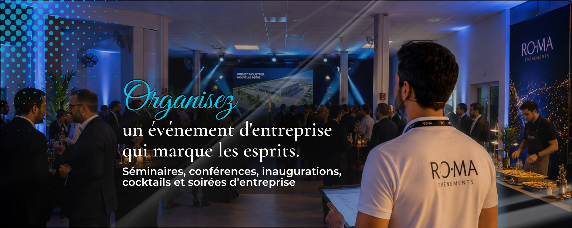 Vos événements professionnels à Marseille Aéroport, imaginés pour rassembler et marquer les esprits