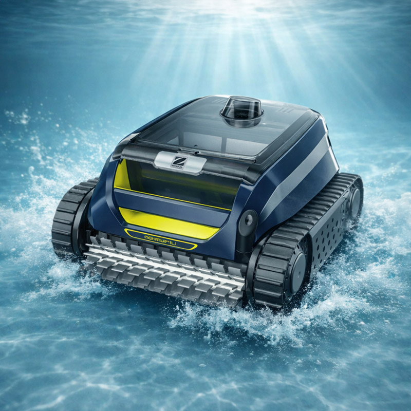 Robot piscine sans fil Zodiac RF 42 iQ Freerider™ – Nettoyage intelligent et autonome
