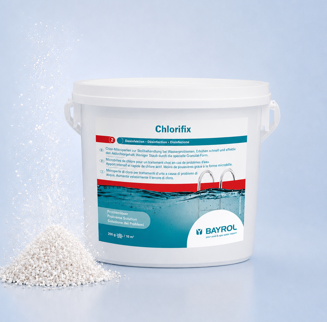 Bayrol Chlorifix 5 kg – Chlore choc stabilisé piscine